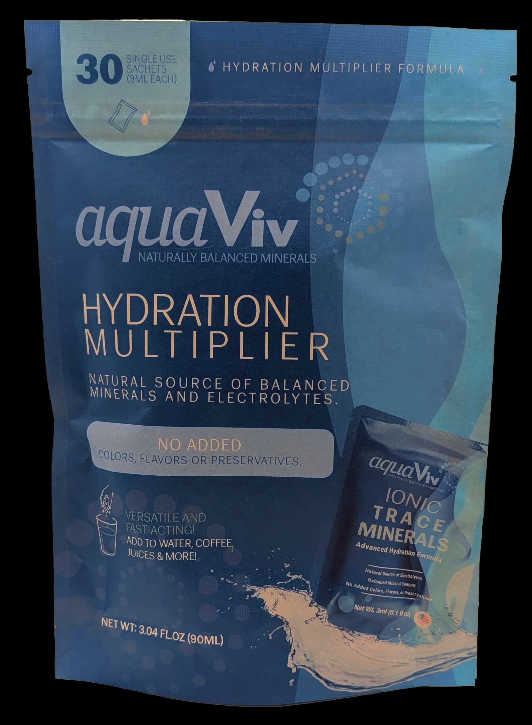 aquaViv Hydration Multiplier Snap Packs