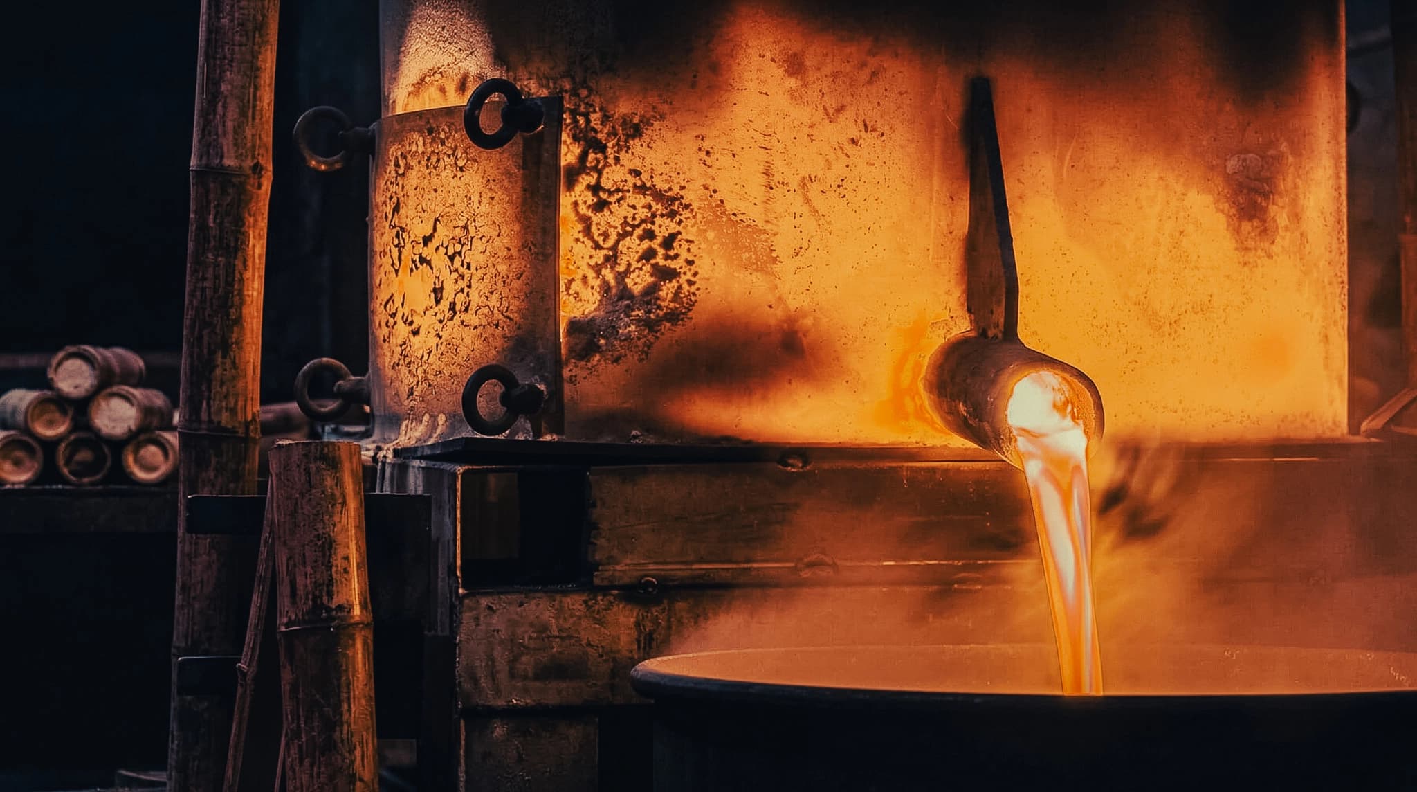 Bamboo Thermal Mineral Synthesis