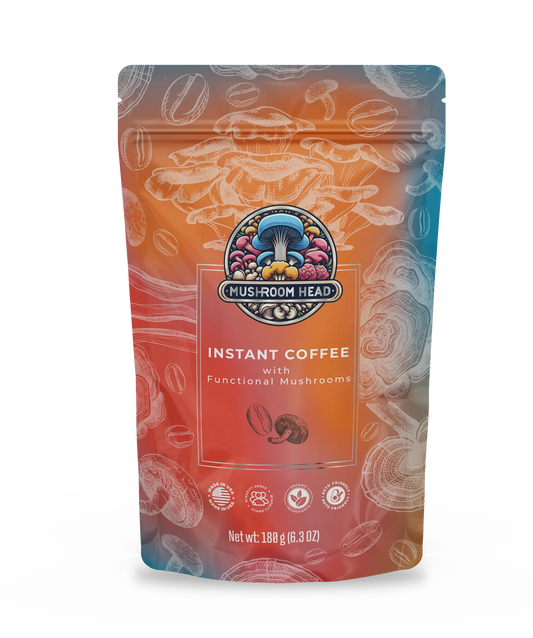 Organic Coffee with Functional Mushrooms