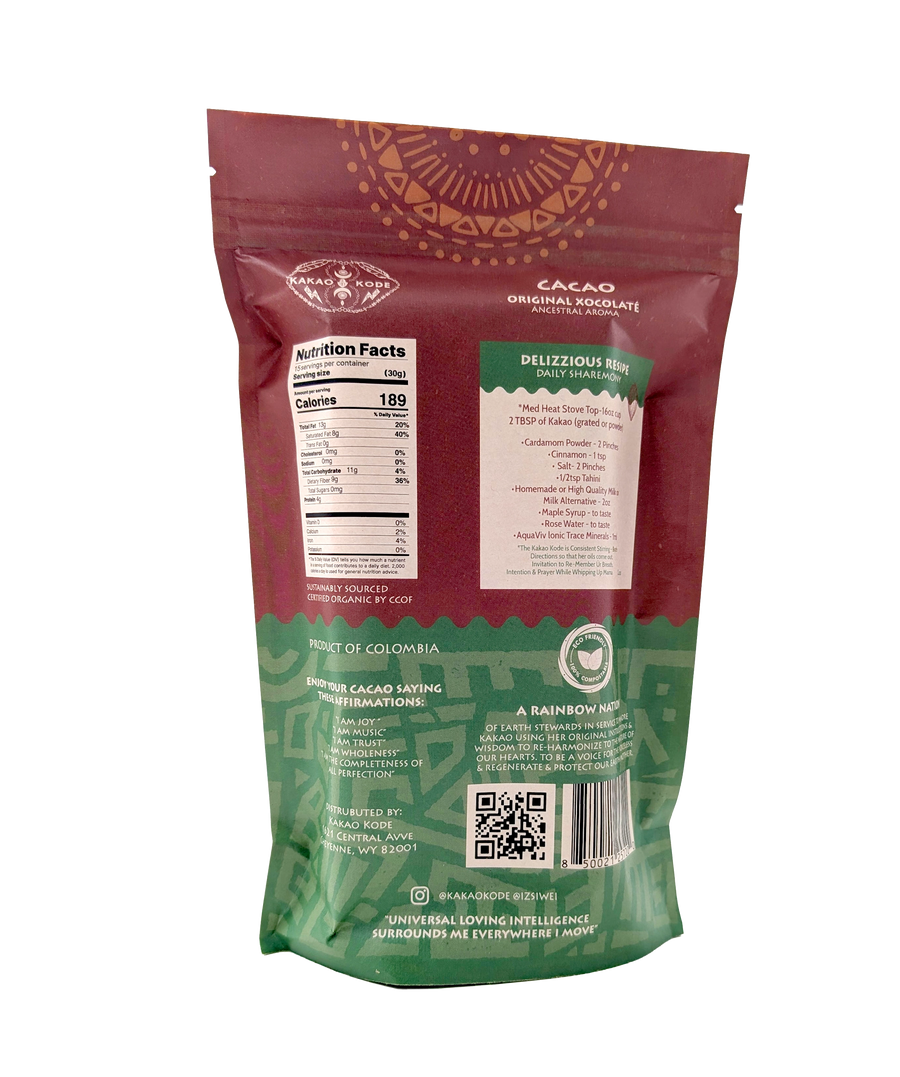 Kakao Kode Crillo Cacao - 1lb Bar